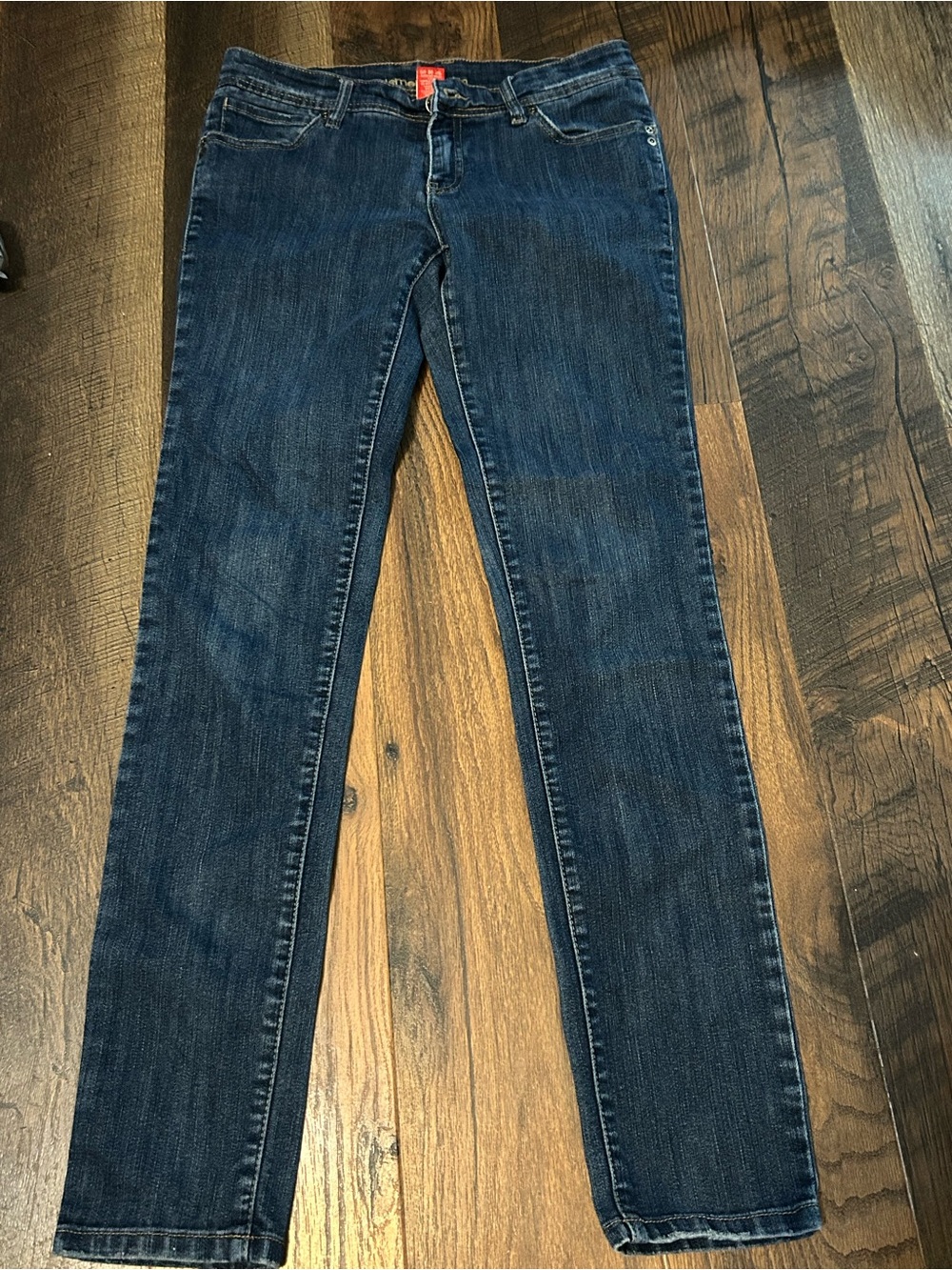 Element Women's Skinny Jeans in Dark Blue Denim